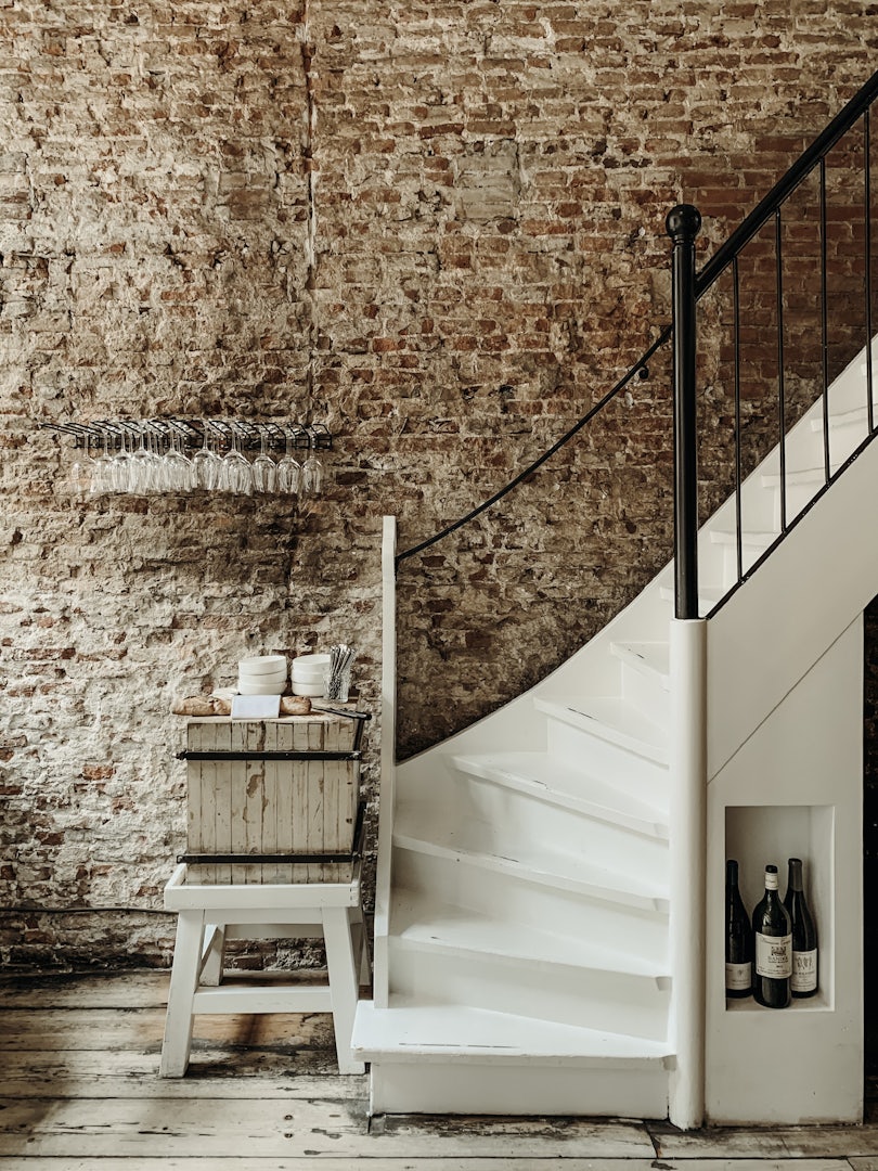 Amsterdam - Zoldering interior with stairs