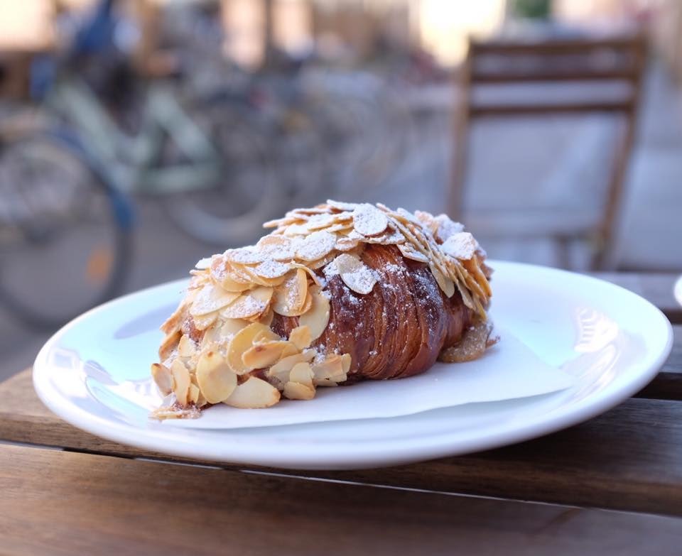 Copenhagen - Democratic coffee almond croissant