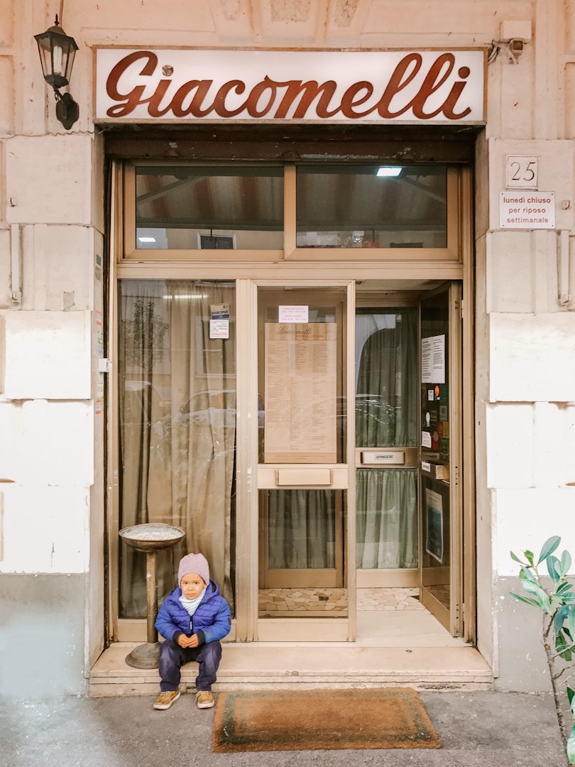 Rome - Pizzeria Giacomelli