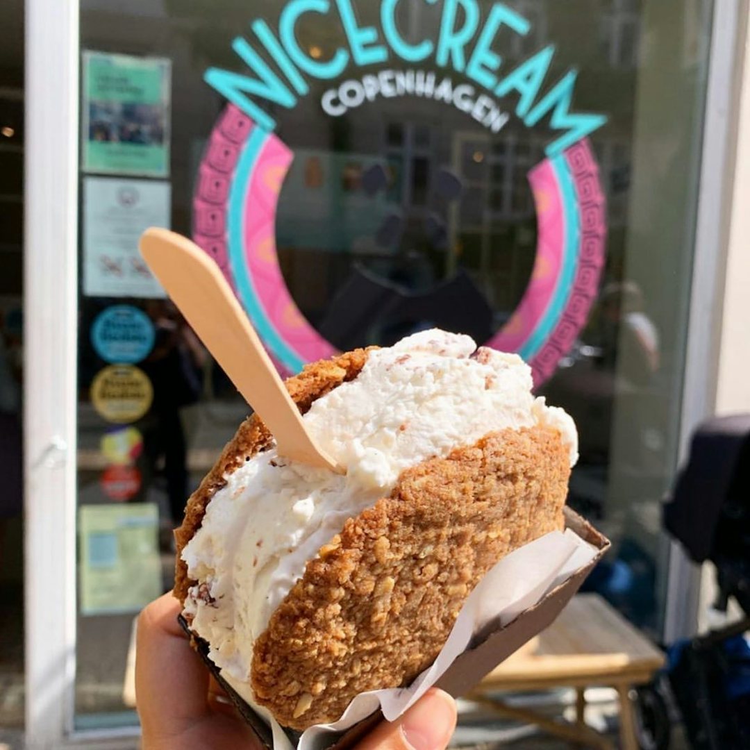 Copenhagen - Nicecream ice-cream sandwich