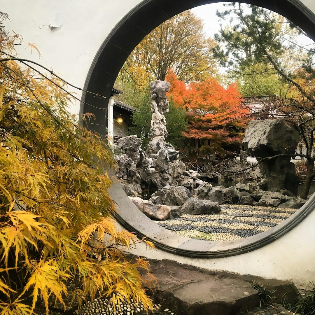 New York - Snug Harbor Botanical Garden Chinese Scholar Garden