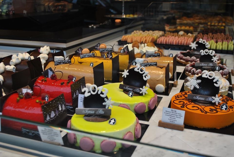 colourful cakes from Nicolas Arnaud