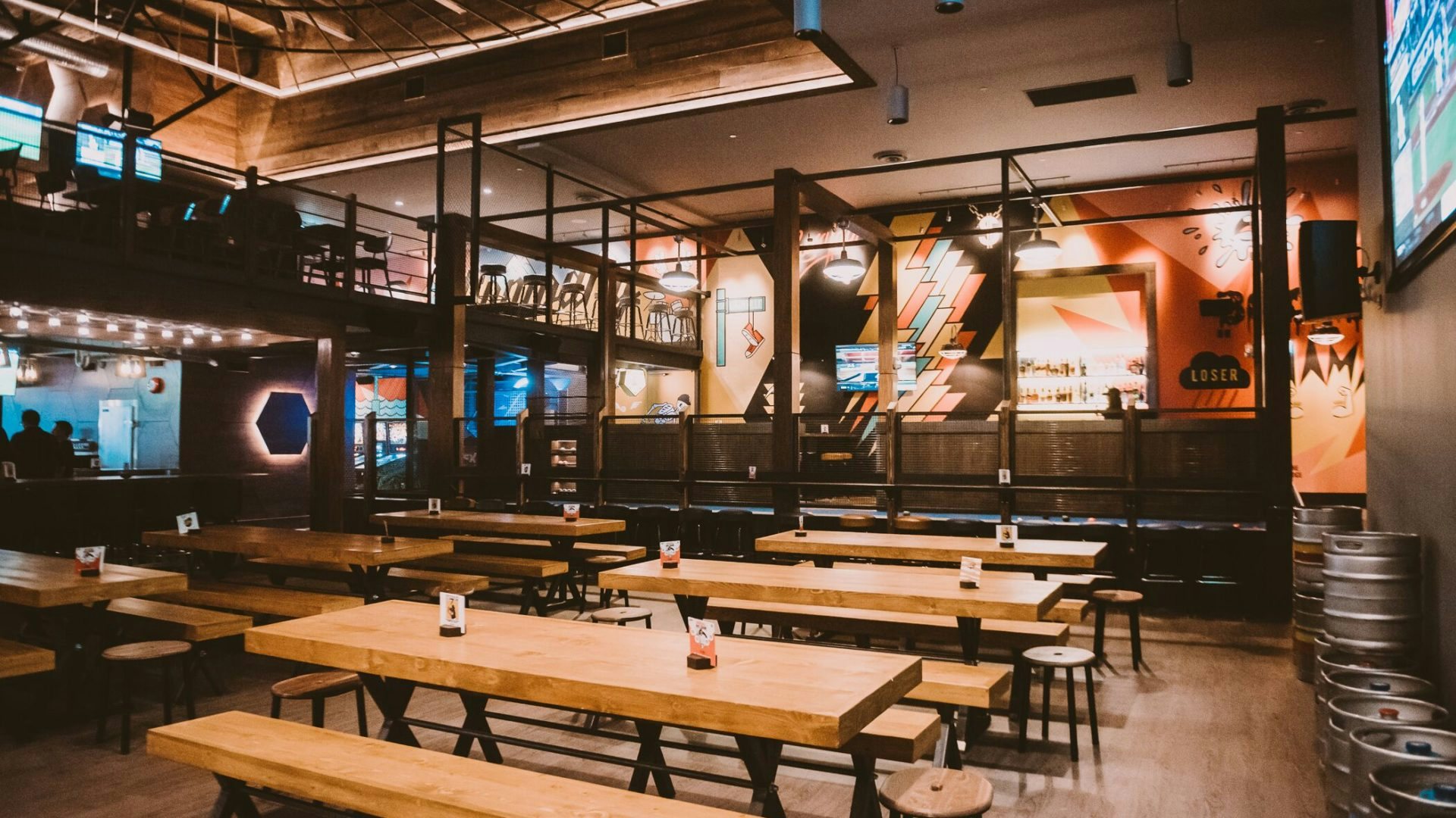 interior of Colony bar at Granville Street