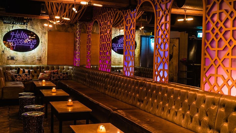 interior of Hello Goodbye Bar in Vancouver