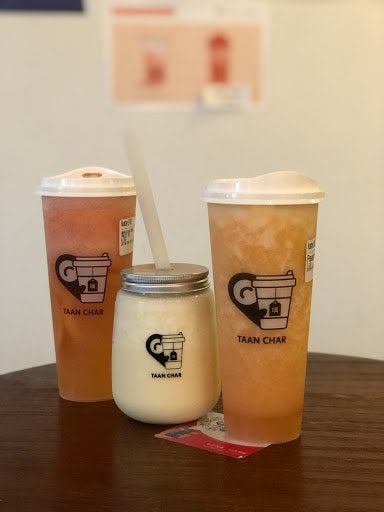 bubble teas from Taan Char in Vancouver
