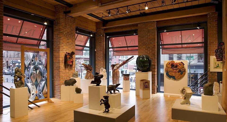 native arts at the Vancouver Inuit Gallery