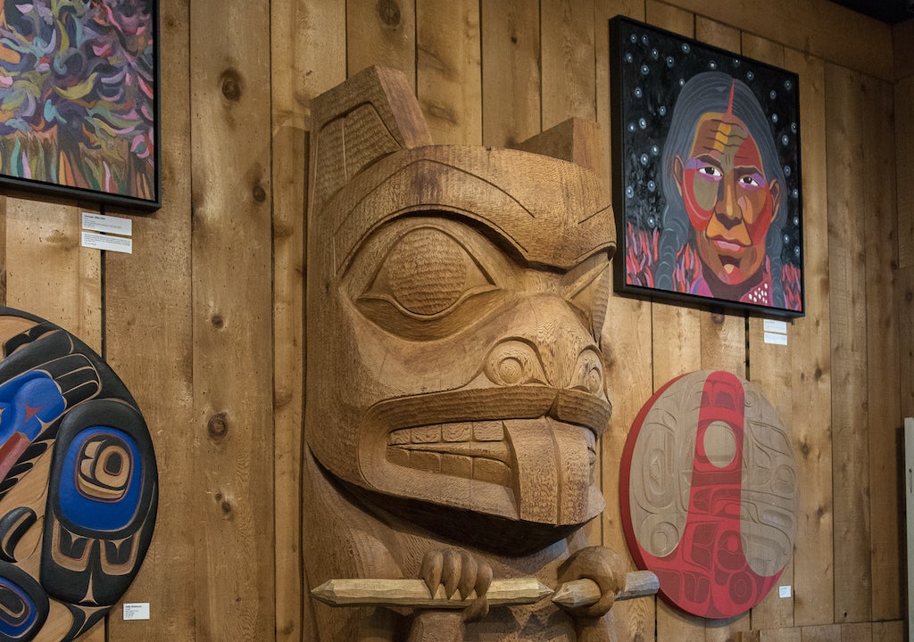 native arts' gallery Lattimer in Vancouver