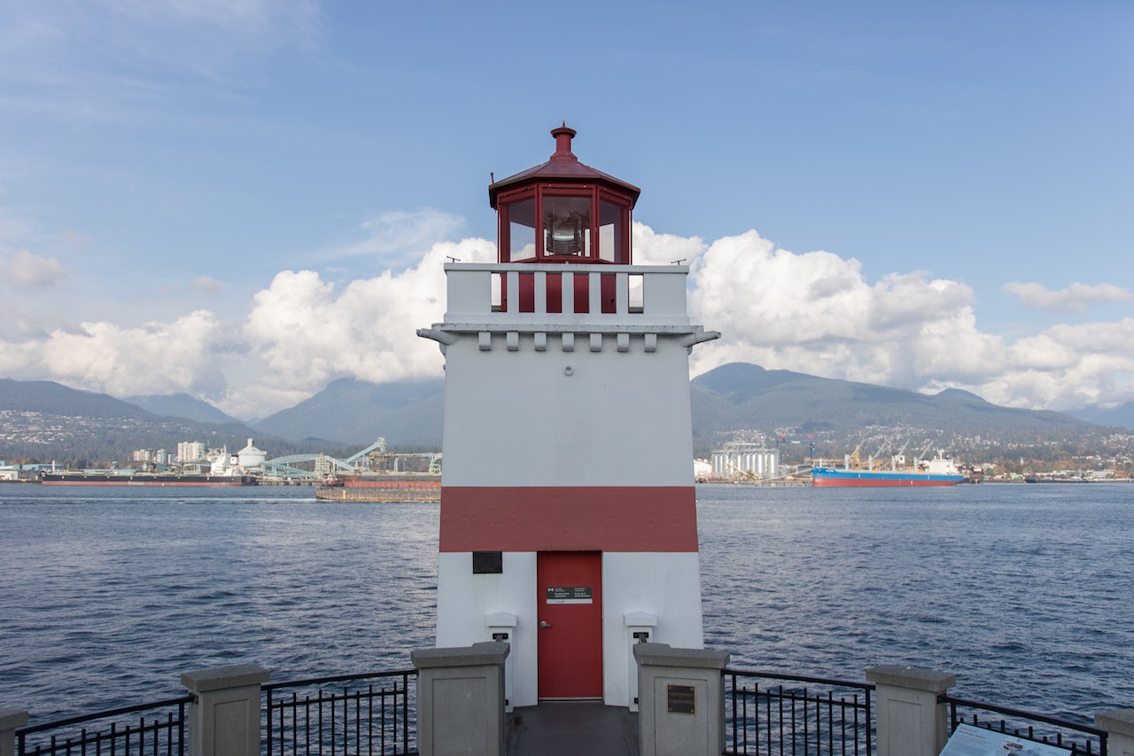 Brockton Point Lighthouse in Vancouver