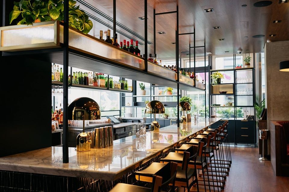 restaurant interior of Momufoko Toronto 