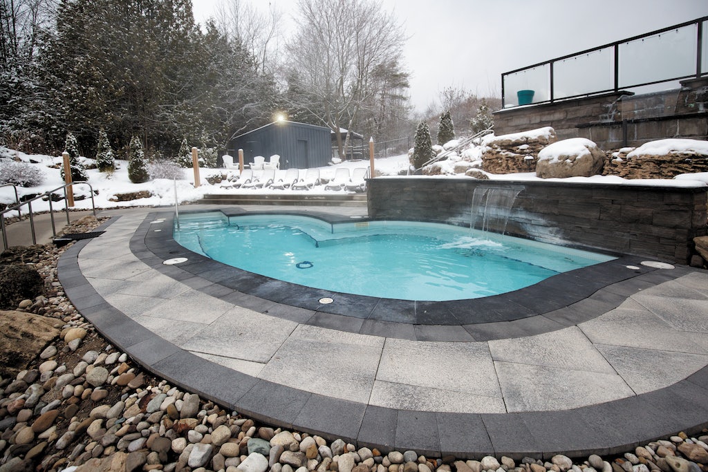 outdoor Jacuzzi at the Millcroft Inn & Spa