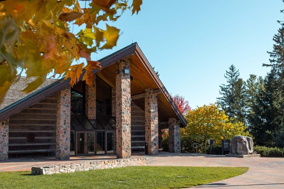 exterior of the McMichael  Gallery