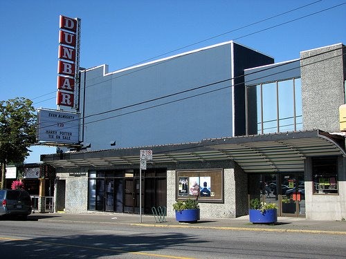 the Dunbar Theatre in Vancouver