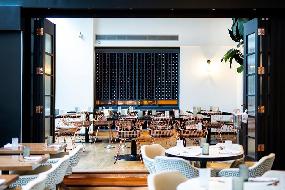 interior of Planta restaurant in Yorkville Toronto