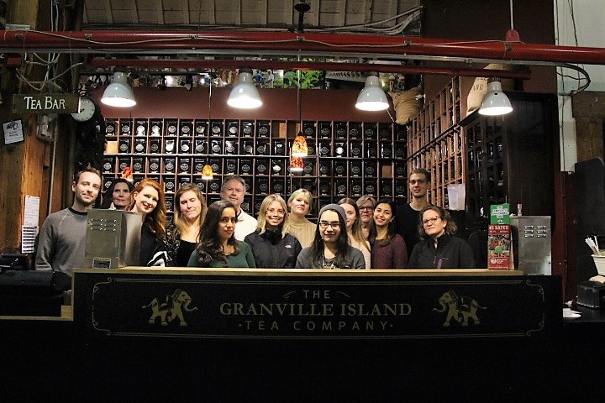 staff at Granville Island Tea Company