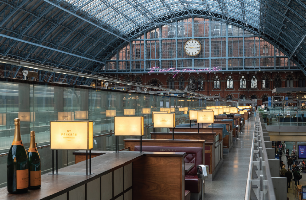 St Pancras Station London