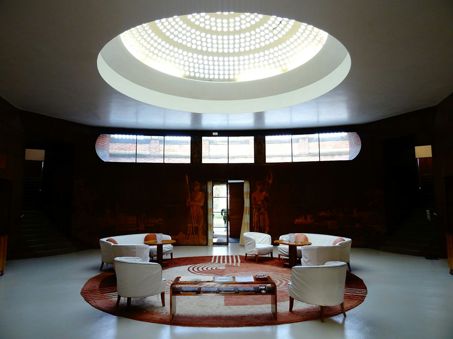 art deco interior of the Eltham Palace