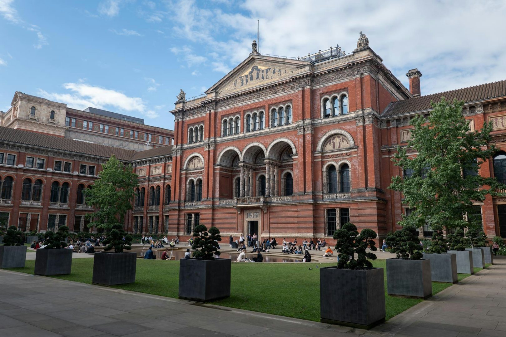 exterior of the V&A Museum in London