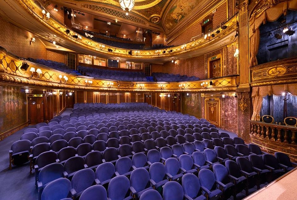 interior of the Theatre Royal Haymarket