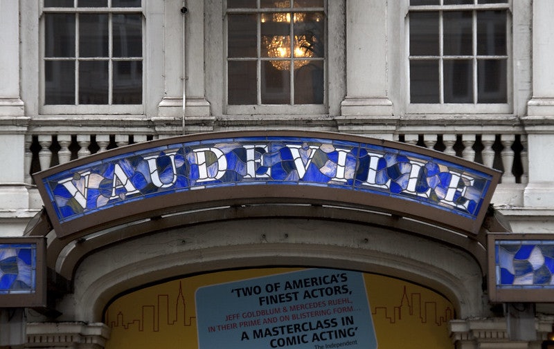 facade of the Vaudeville theatre