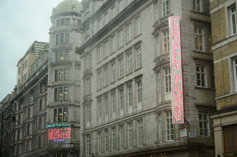 facade of the Savoy Theatre