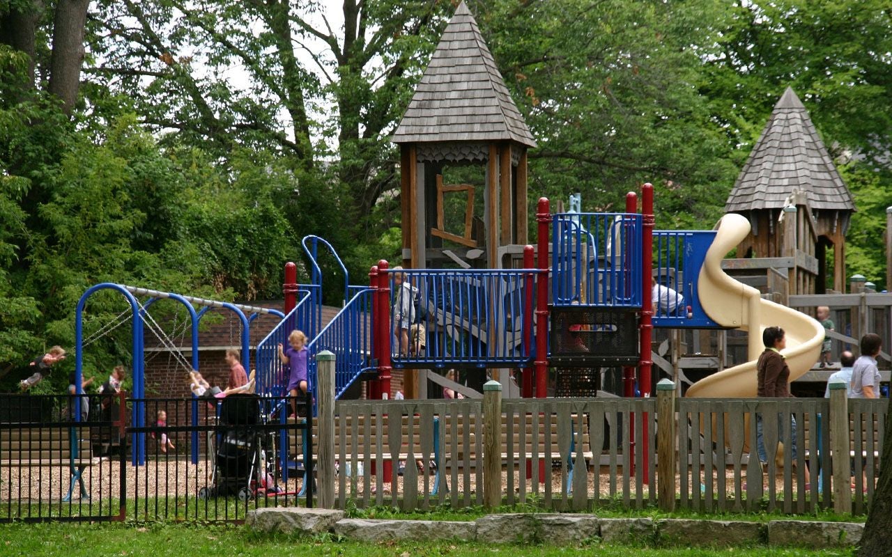 playground at Kew Gardens