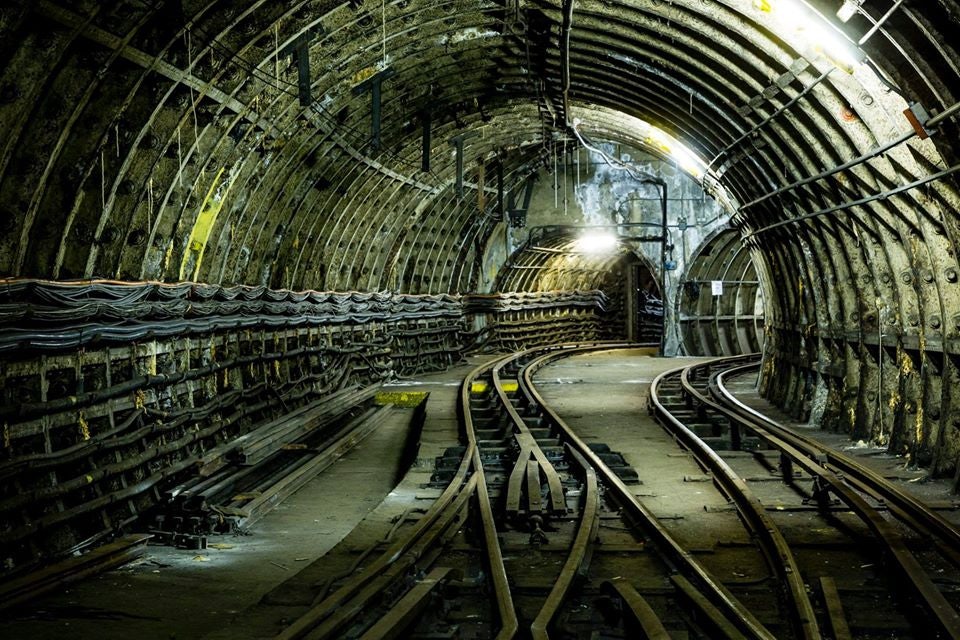 the old mail rail in London