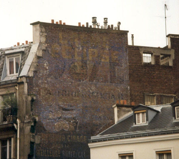 old publicity of Suze in Paris