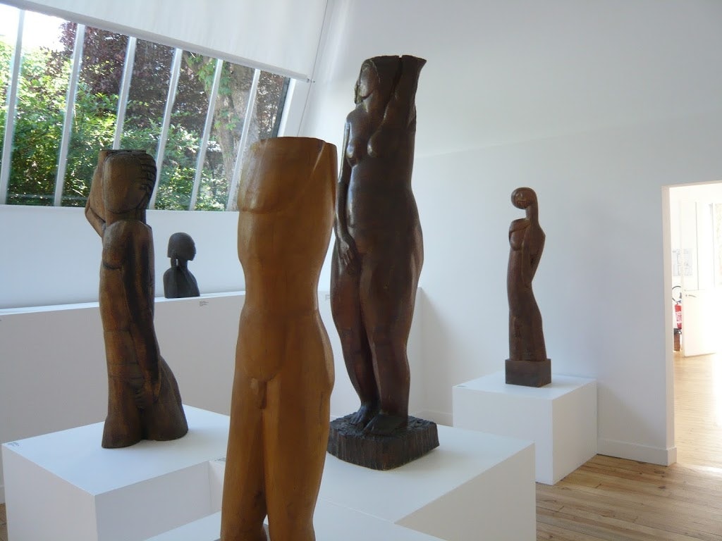 sculptures at the Musée Zadkine in Paris