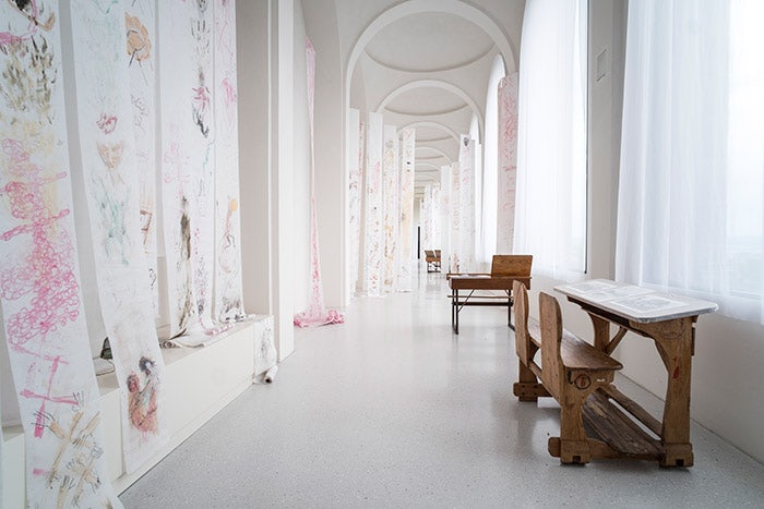 interior of Zeno X gallery