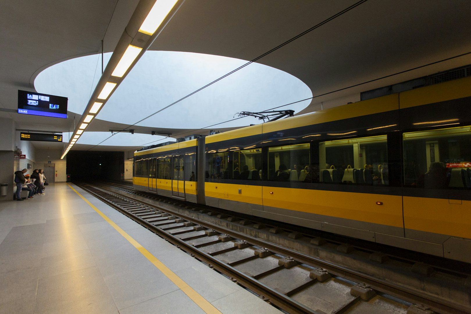 metro station in Porto by Eduardo Souto de Moura