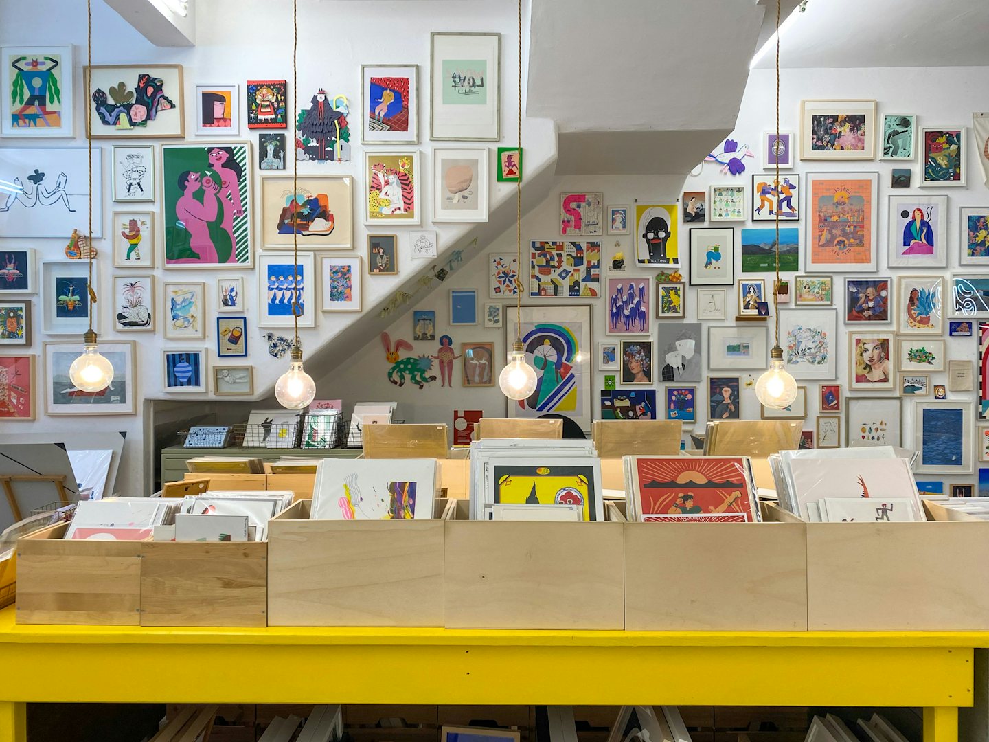 interior of O!Galeria in Porto