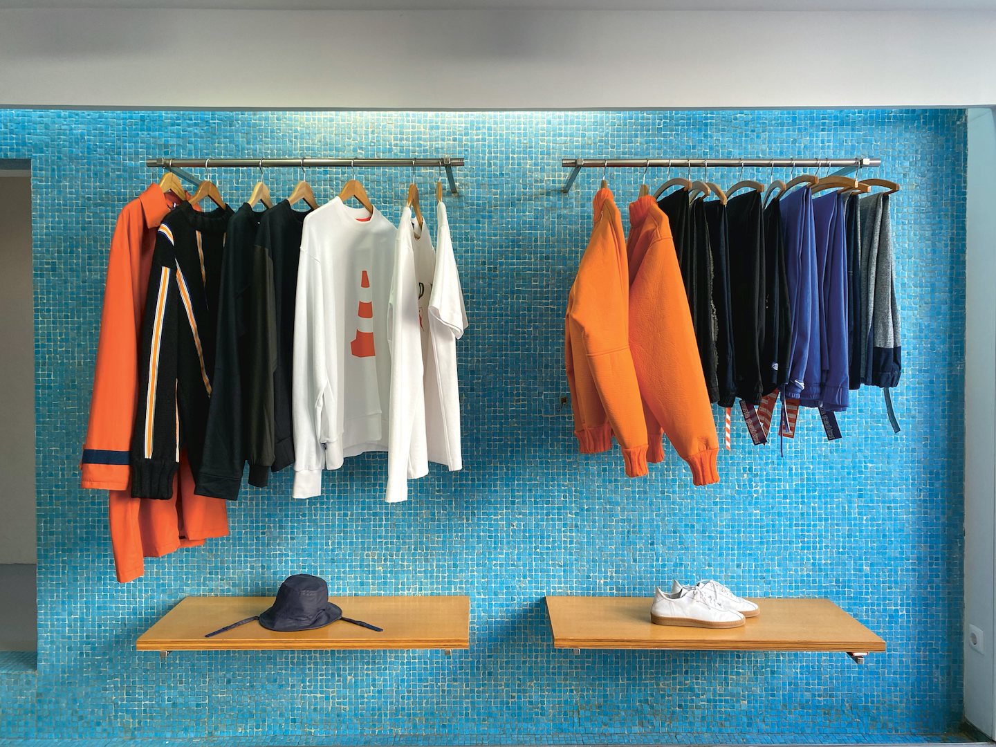 bright clothes at Marina Gambina store in Porto