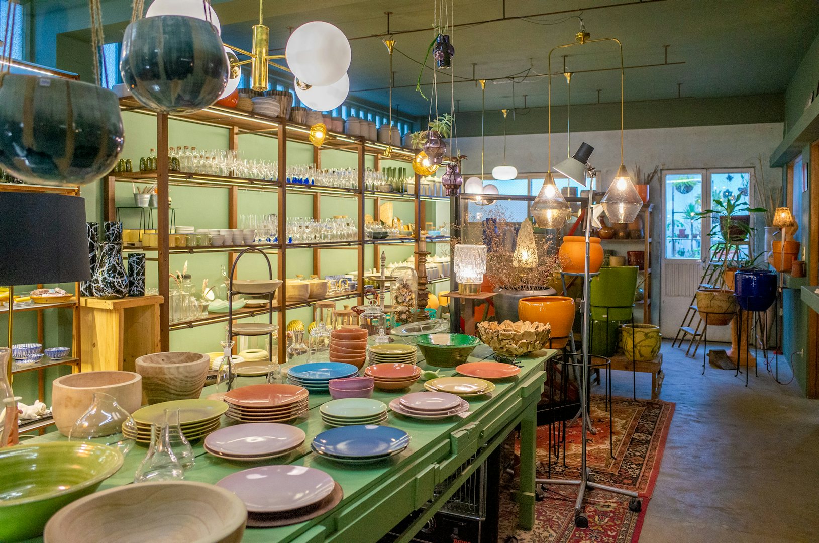 handcrafted ceramics at PATCH lifestyle concept store in Porto