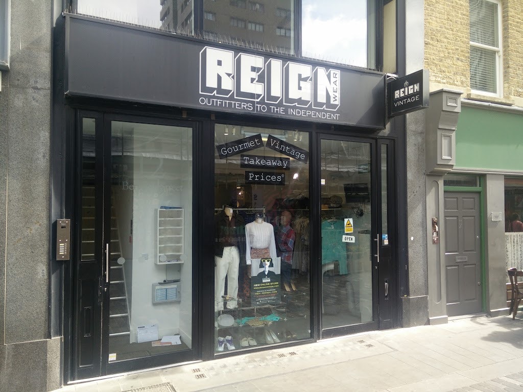 vintage store in London 