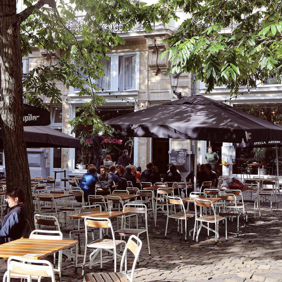 Brussels - Café Caberdouche terrace