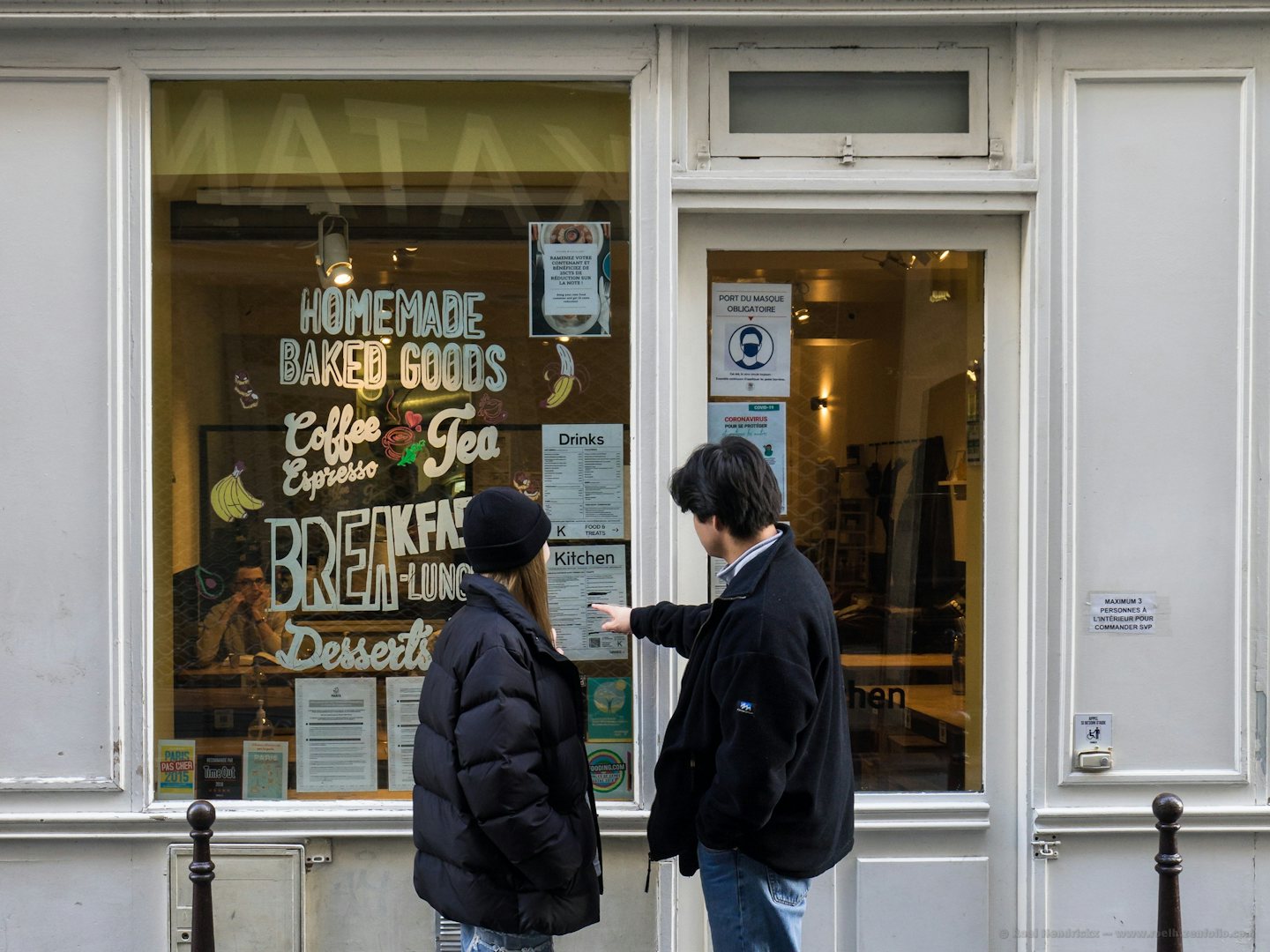 Kitchen facade in Paris