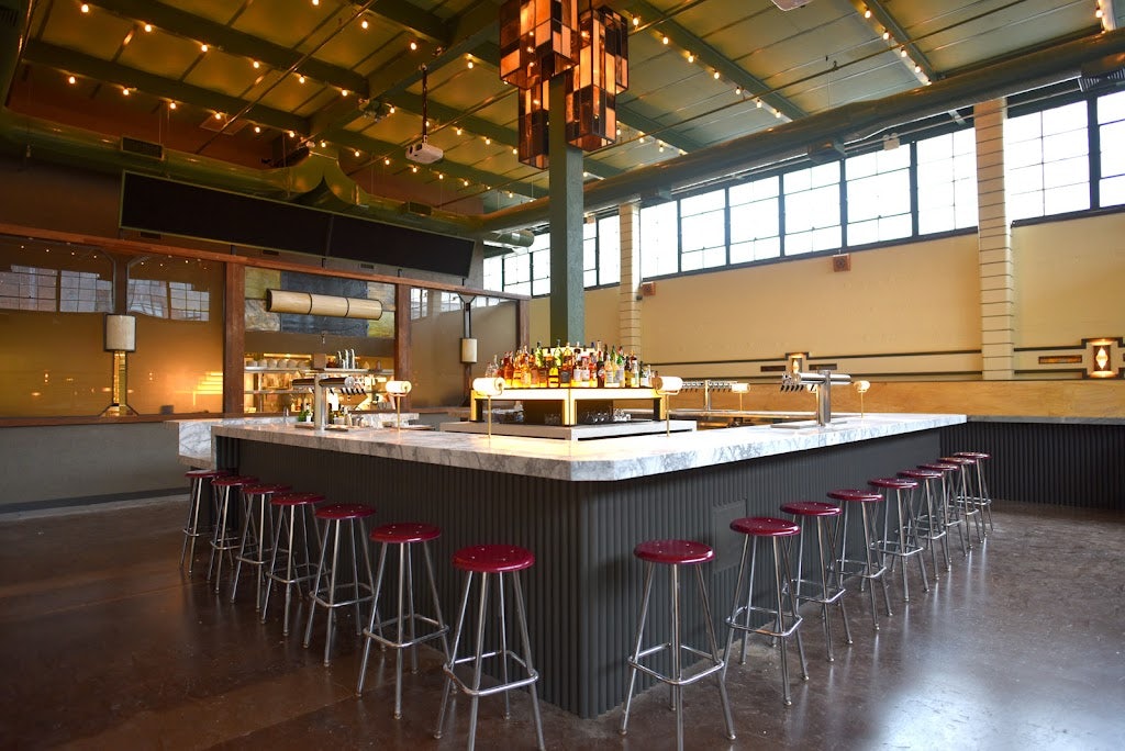 interior of Syndicated Bar Theater Kitchen