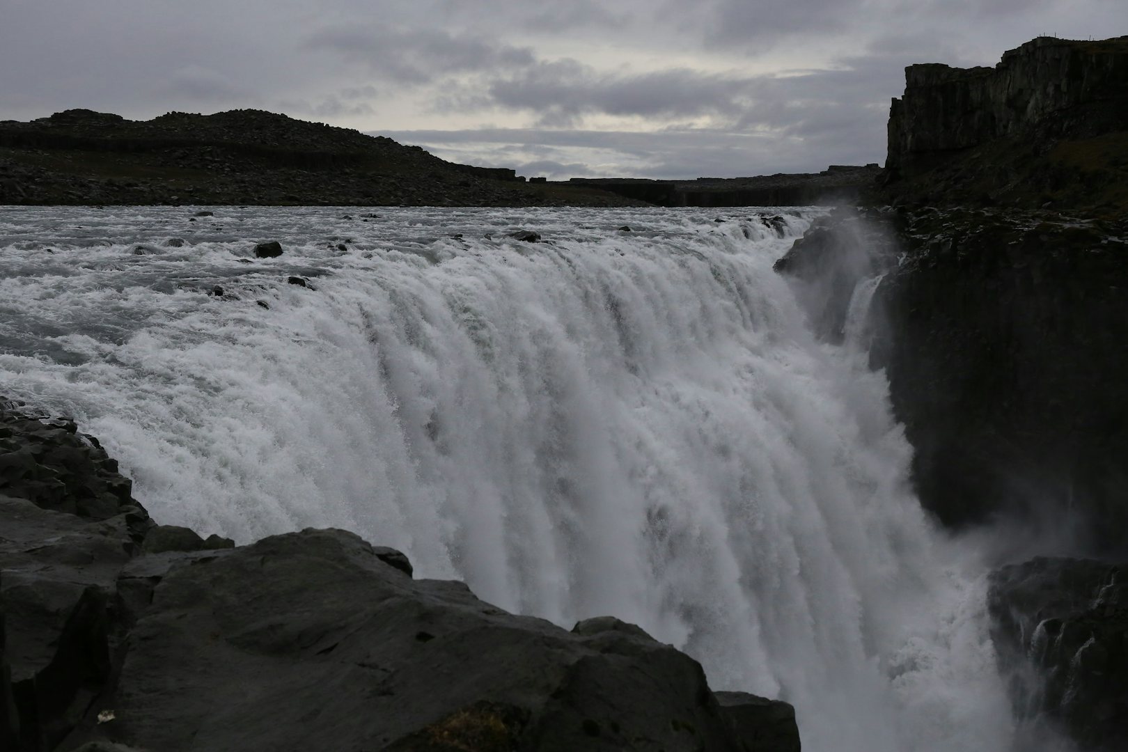 stunning waterfalls of Dettifoss in Iceland