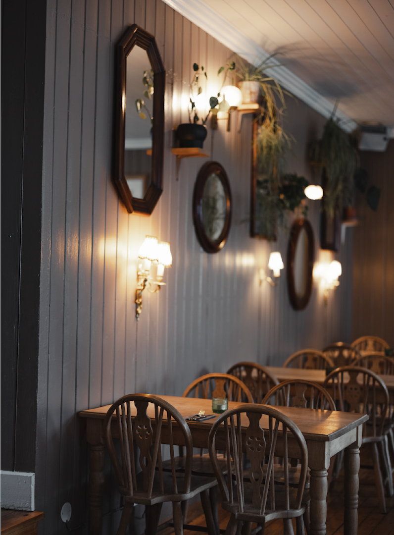 Interior of the Nordic Restaurant