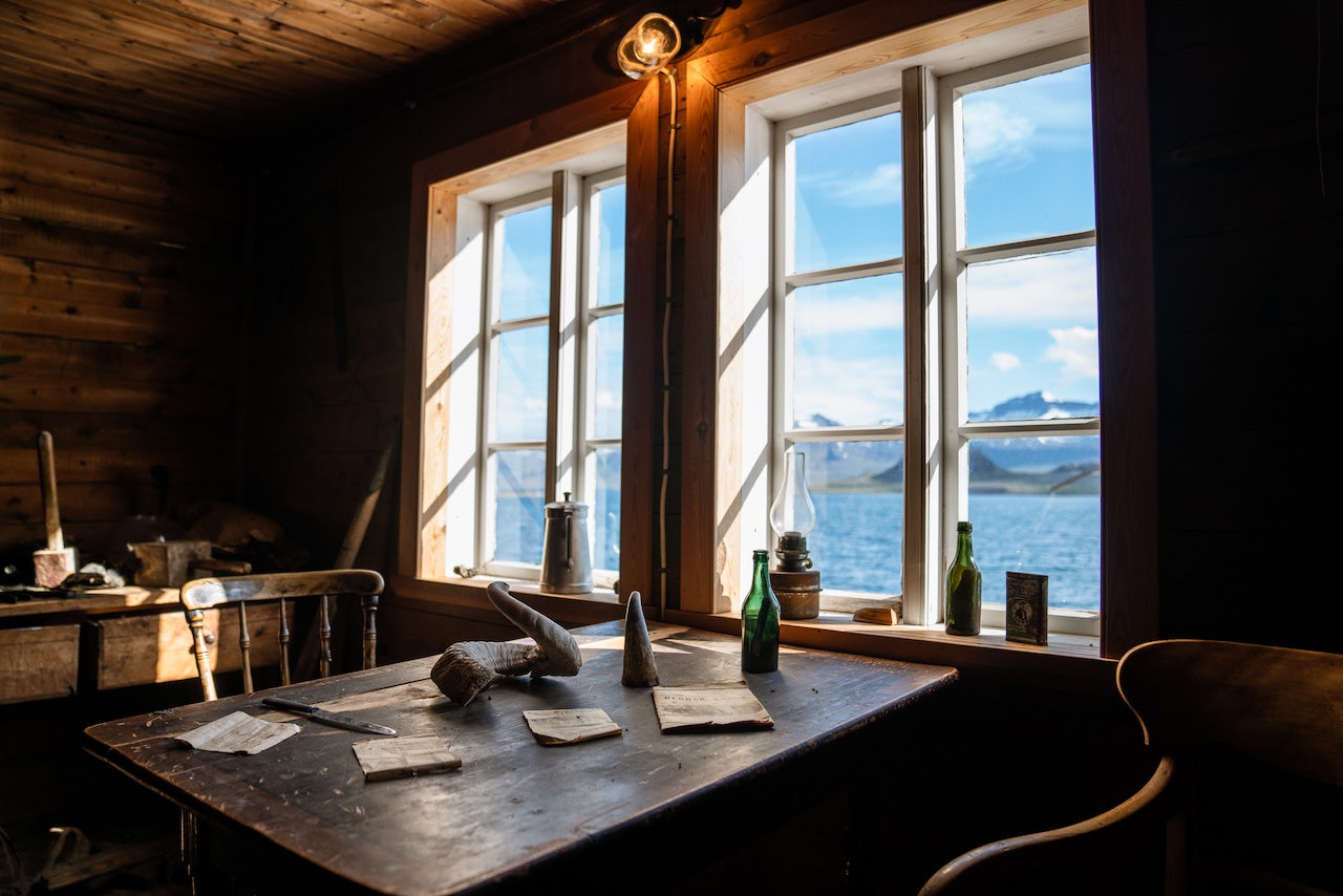 interior of Randulfshus Sea House restaurant