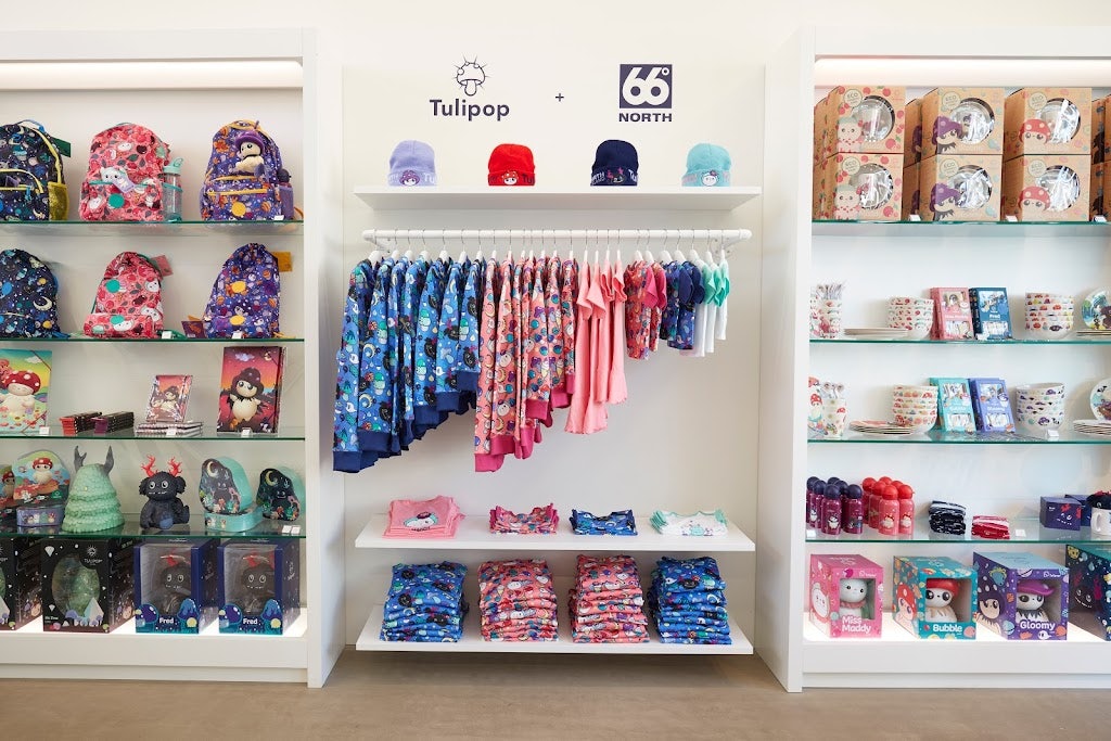clothes and gadgets at Tulipop Shop