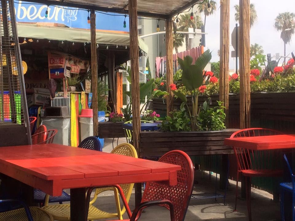 Patio at Cha Cha Chicken in Los Angeles