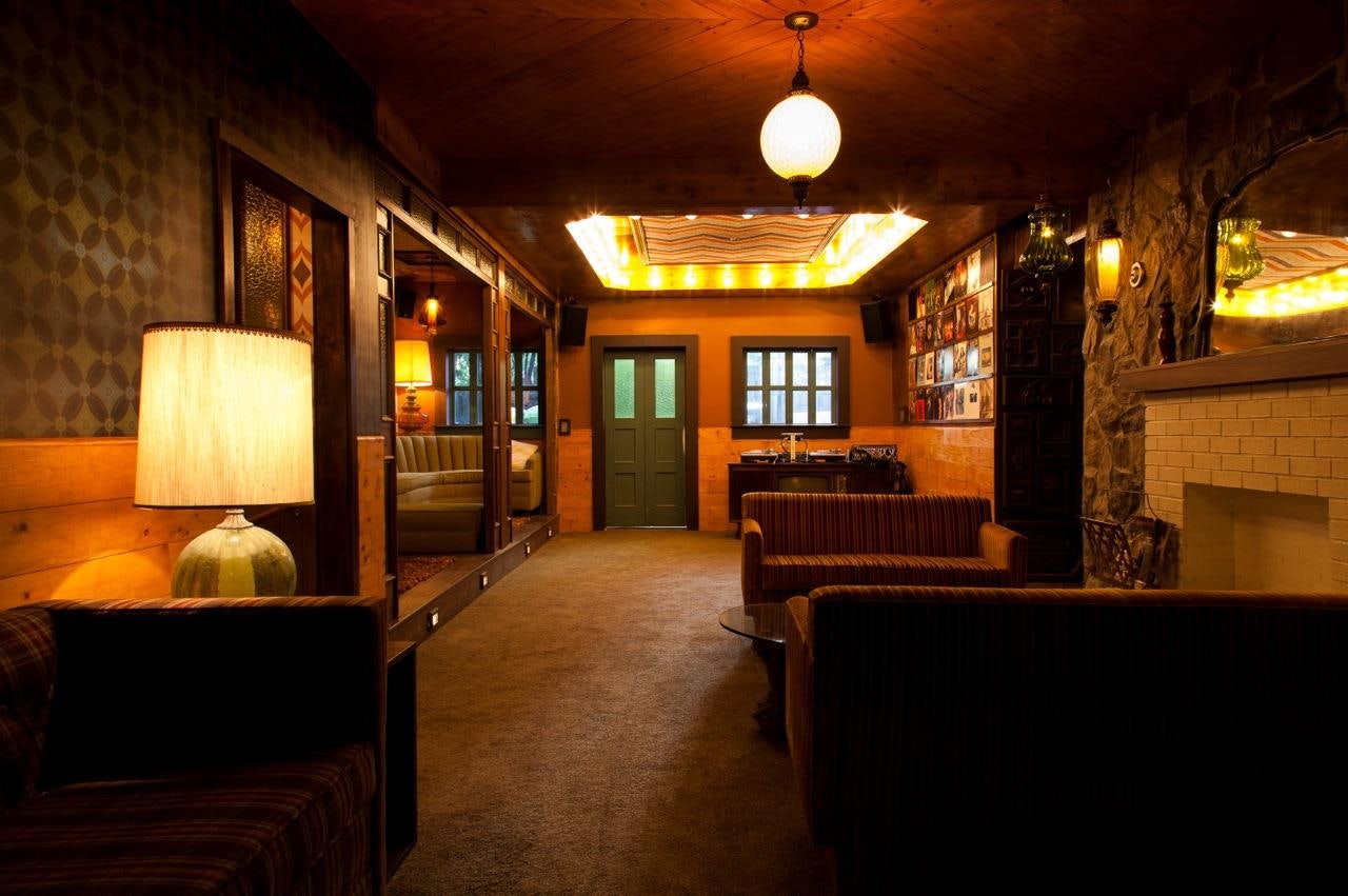 Seventies interior at Good Times at Davey Wayne's in Los Angeles