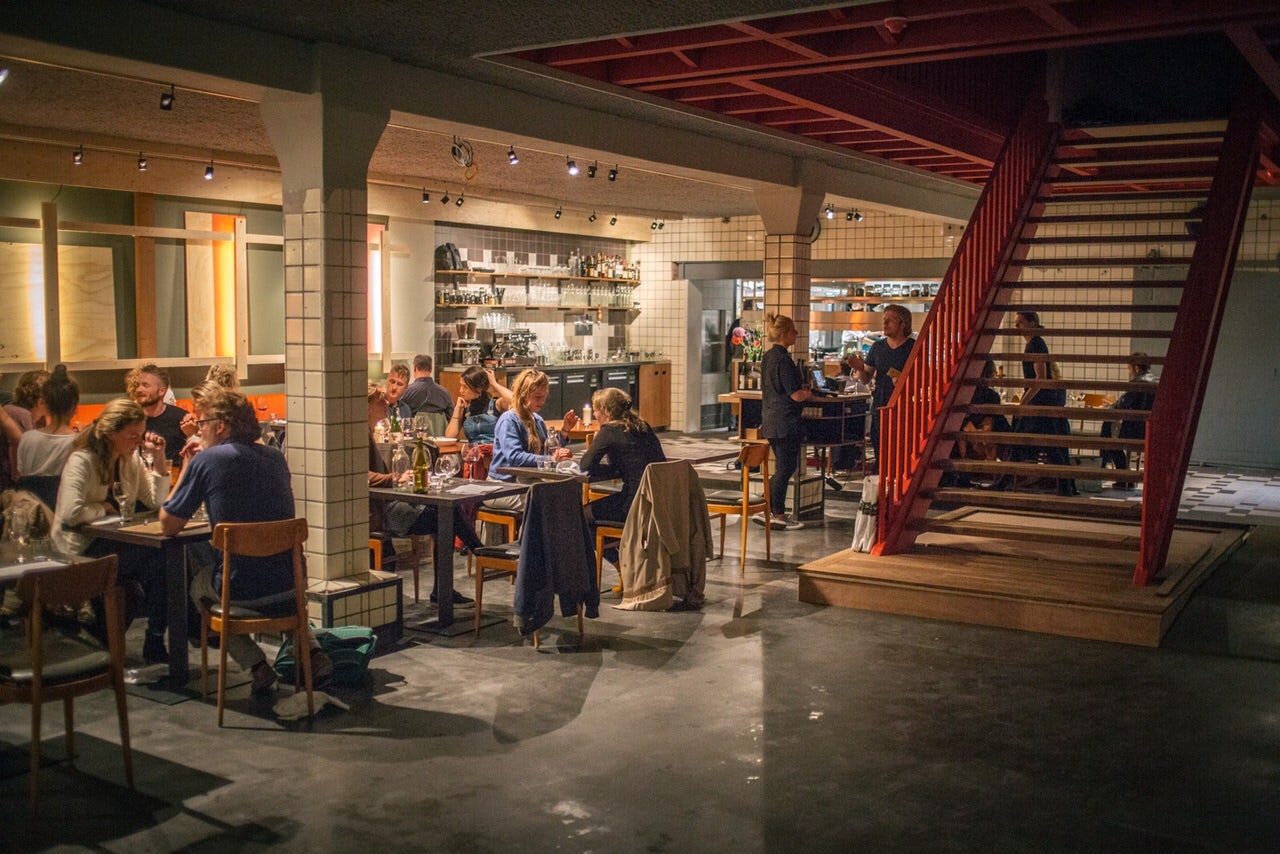 People dining at Choux in Amsterdam