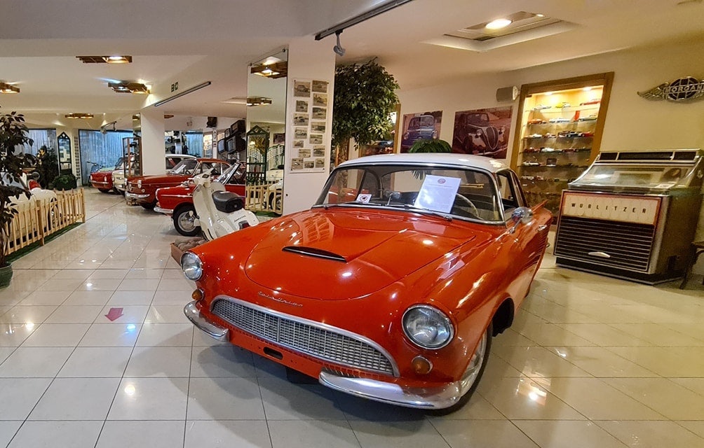 retro car at the Malta Classic car collection