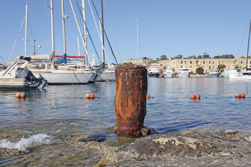 shorline bollards in Malta