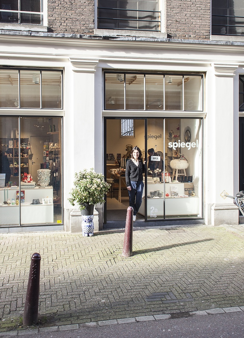 Storefront of Spiegel Amsterdam