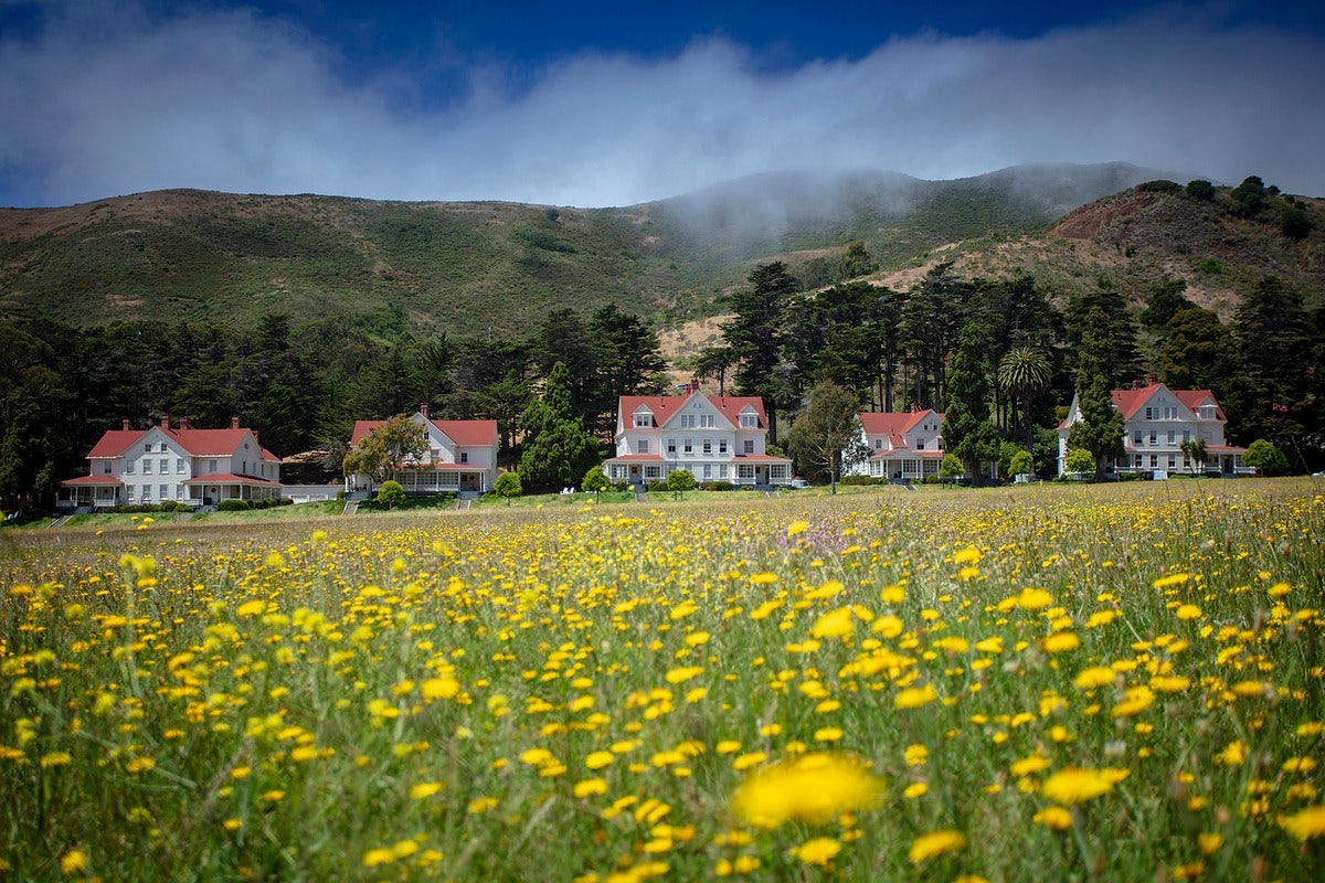 lodging at the Cavallo Point in San Francisco