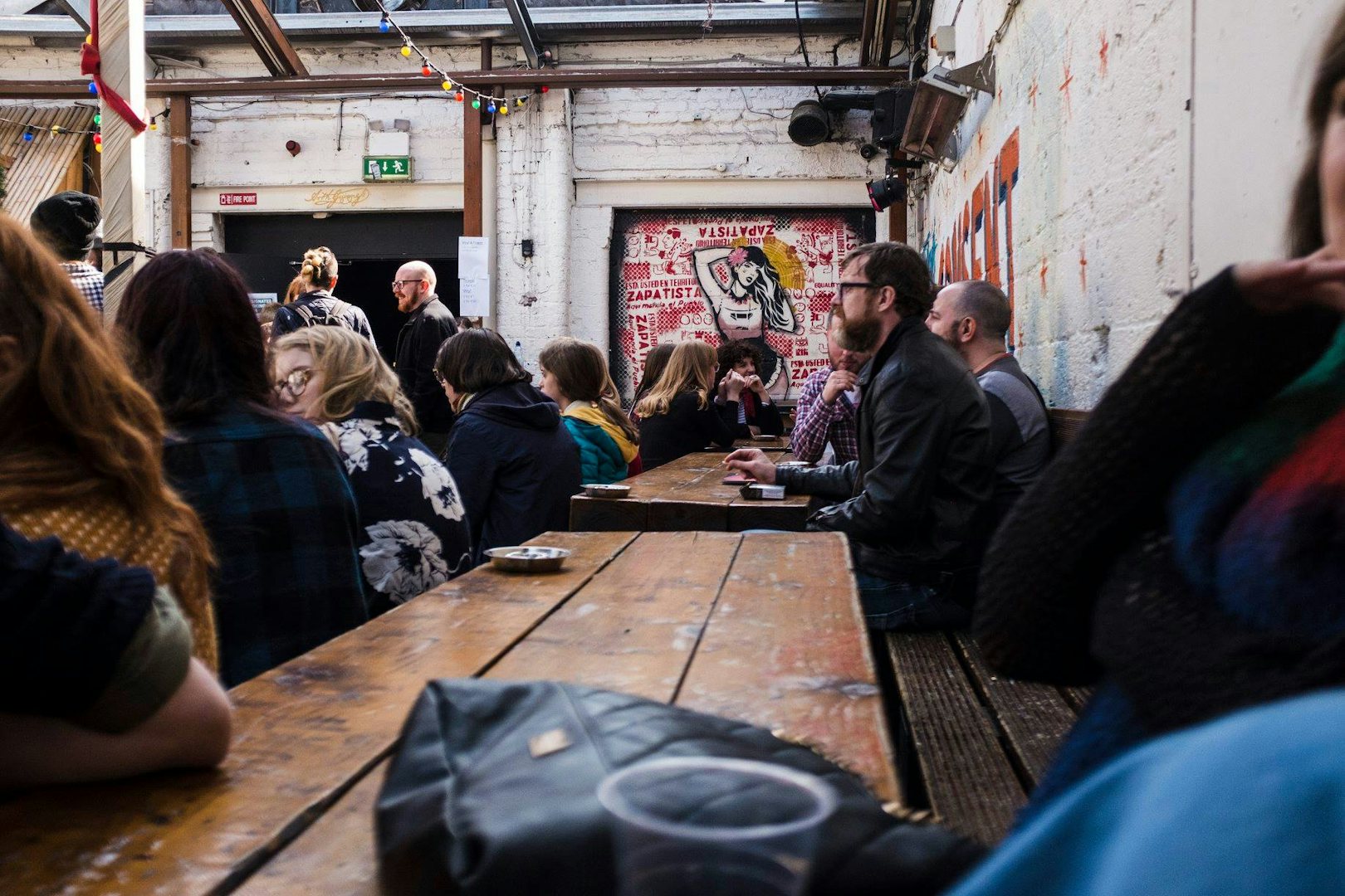 people in the garden area of The Grand Social Dublin