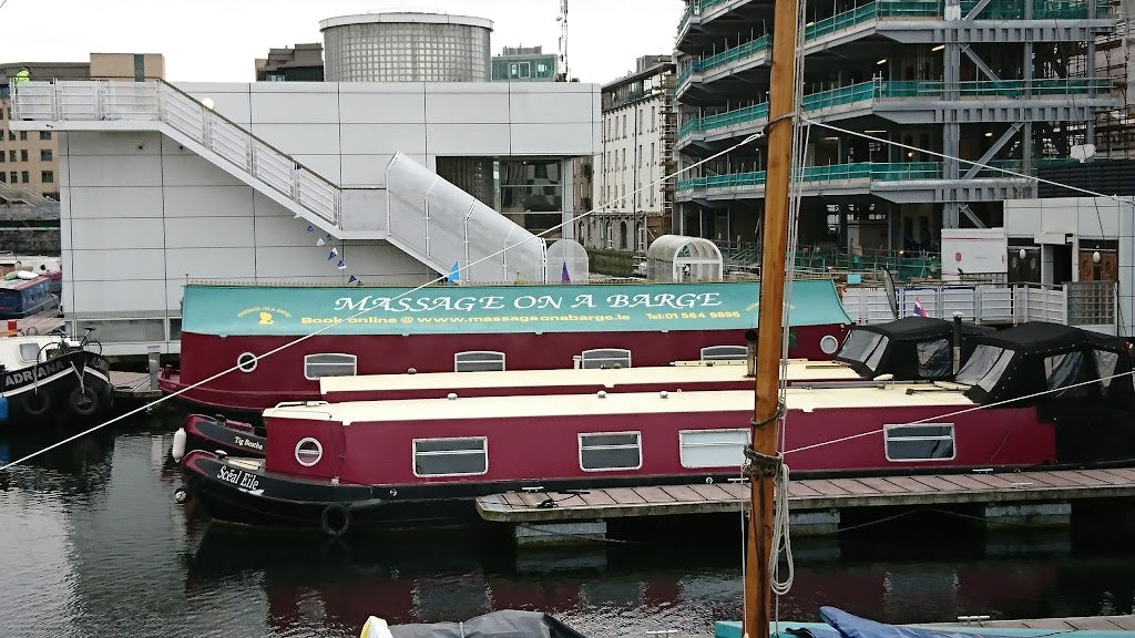Massage on a barge
